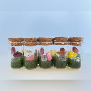 Mini Mushroom People Terrarium